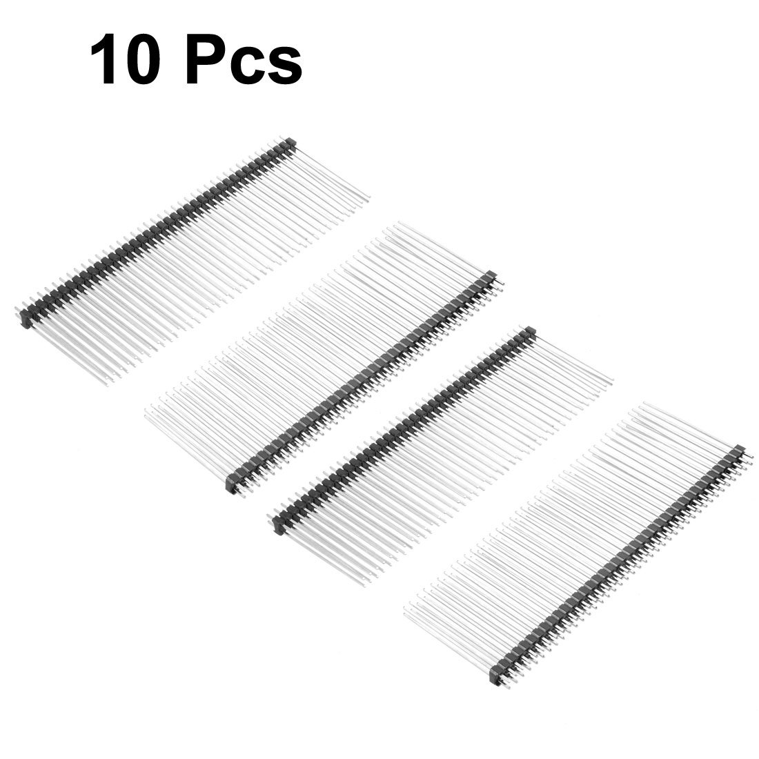 Amazon.com: uxcell 10Pcs 2.54mm Pitch 40-Pin 30mm Long Double Row
